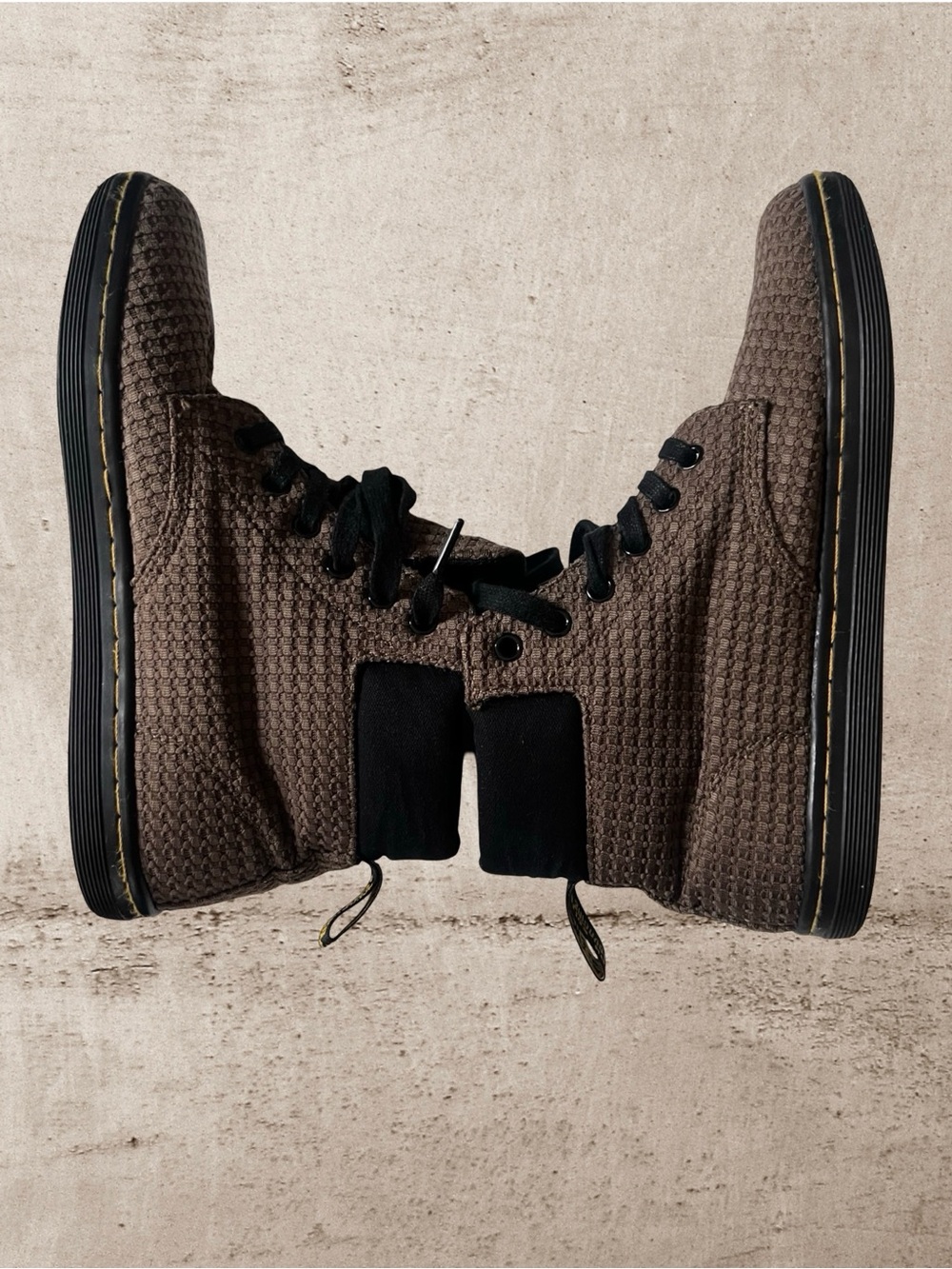 Dr. Martens Maelly WC Waffle Knit Ankle Boots - Olive Green